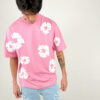 MAGLIA FIORI - ROSA - immagine 2